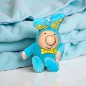 Vintage  Ziggy Easter Bunny Plush Doll American Greetings 1988